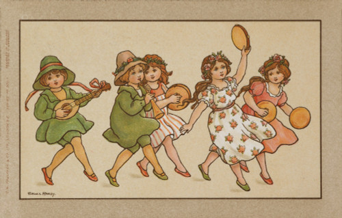 Dancing Children Poster Print By Mary Evans/Peter & Dawn Cope Collection - Item # VARMEL10252500