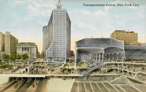 Transportation Center  New York Poster Print By Mary Evans/Pharcide - Item # VARMEL10423318
