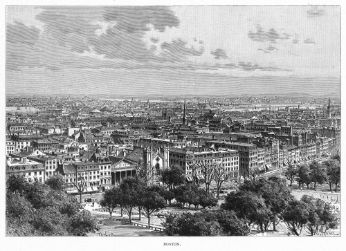 Usa Boston Poster Print By Mary Evans Picture Library - Item # VARMEL10207360