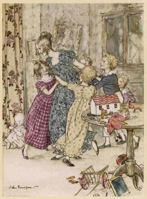 Children'S Party Poster Print By Mary Evans Picture Library/Arthur Rackham - Item # VARMEL10025611