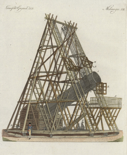 Sir William Herschel'S Great Forty Foot Telescope Poster Print By ® Florilegius / Mary Evans - Item # VARMEL10934710