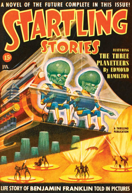 Green-Headed Aliens Poster Print By Mary Evans Picture Library - Item # VARMEL10981064