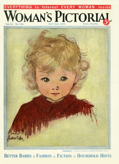 Woman'S Pictorial Cover Poster Print By Mary Evans / Peter And Dawn Cope Collection - Item # VARMEL10635721