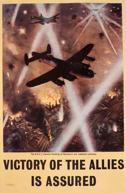 Ww2 Poster  Victory Of The Allies Is Assured Poster Print By Mary Evans Picture Library/Onslow Auctions Limited - Item # VARMEL10719999