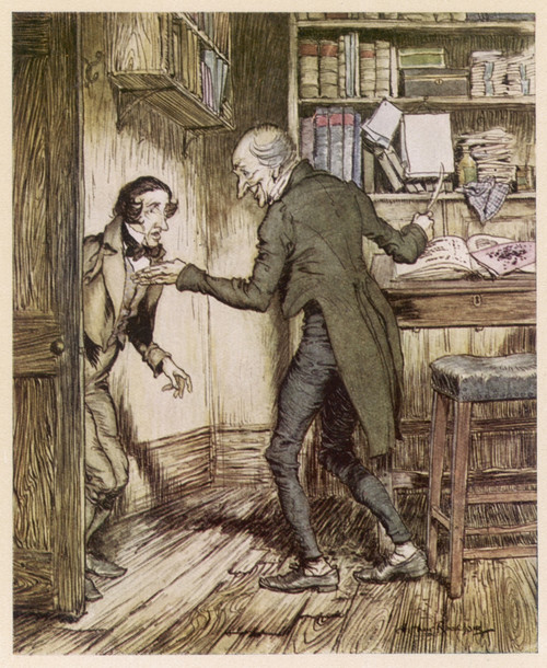 Dickens/Christmas Carol Poster Print By Mary Evans Picture Library/Arthur Rackham - Item # VARMEL10013496