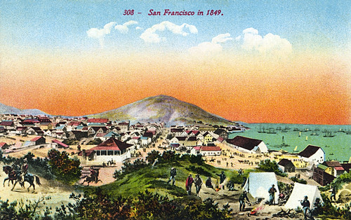 Early View Of San Francisco  California  Usa Poster Print By Mary Evans / Pharcide - Item # VARMEL10812105