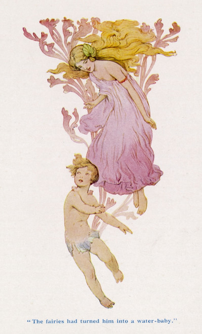 Water Babies/Tom/1922 Poster Print By Mary Evans Picture Library - Item # VARMEL10127268