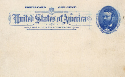 Usa - Early Postcard - President Ulysses S. Grant Poster Print By Mary Evans / Grenville Collins Postcard Collection - Item # VARMEL11096255