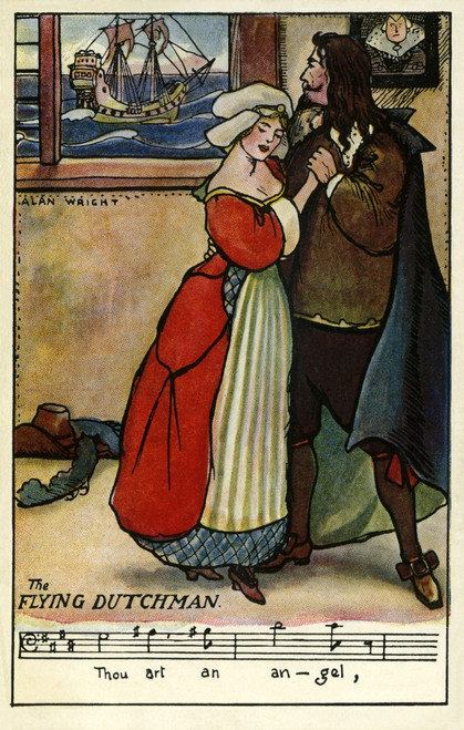 The Opera The Flying Dutchman Poster Print By Mary Evans Picture Library / Peter & Dawn Cope Collection - Item # VARMEL10904087