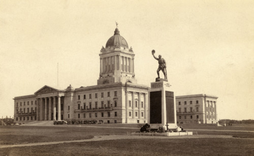 Canada - Manitoba Parliament Buldings  Winnipeg Poster Print By Mary Evans / Grenville Collins Postcard Collection - Item # VARMEL10507468