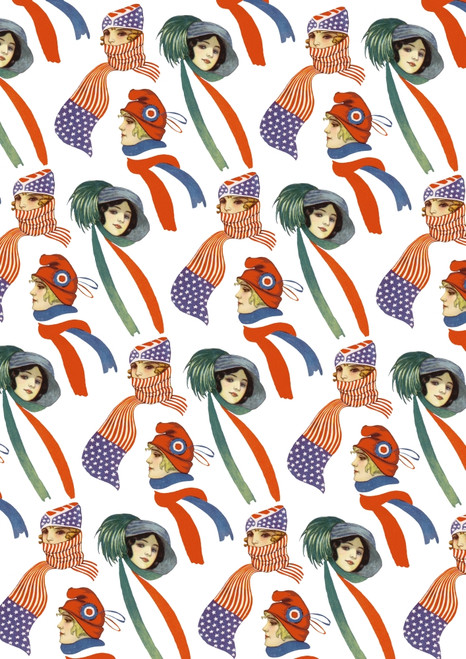 Repeating Pattern - Three Women Poster Print By ® Mary Evans Picture Library - Item # VARMEL11354762