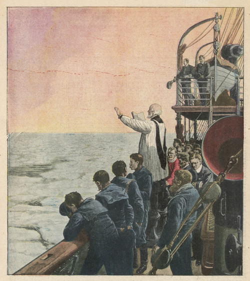 Service For Titanic Poster Print By Mary Evans Picture Library - Item # VARMEL10009499