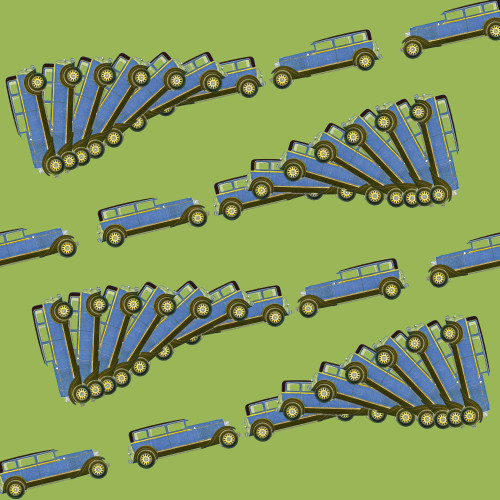 Repeating Pattern - Car / Motoring Poster Print By ® Mary Evans Picture Library - Item # VARMEL11094309