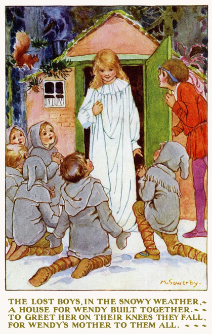 The Lost Boys Poster Print By Mary Evans Picture Library/Peter & Dawn Cope Collection - Item # VARMEL10982043