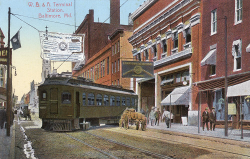 Wb&A Terminal Station  Baltimore  Maryland  Usa Poster Print By Mary Evans / Pharcide - Item # VARMEL10923327