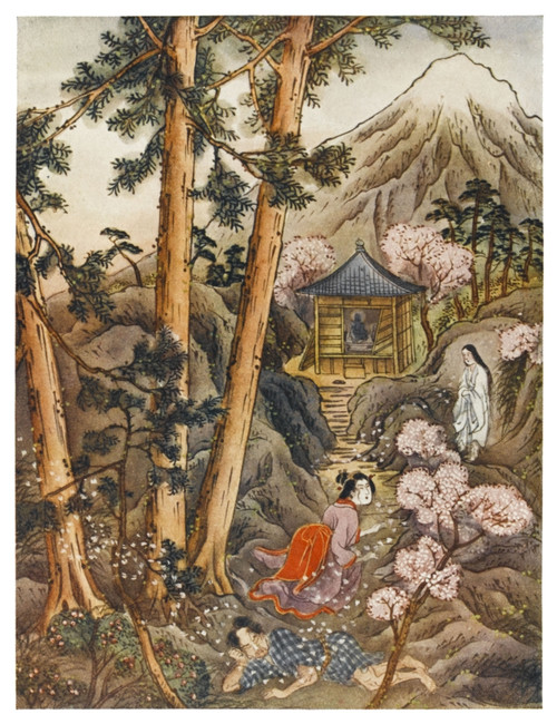 Okureha Saved By Goddess Poster Print By Mary Evans Picture Library - Item # VARMEL10067219
