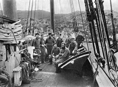 Notre Dame Bay Fishermen  Newfoundland  Canada Poster Print By Mary Evans / Grenville Collins Postcard Collection - Item # VARMEL10823737