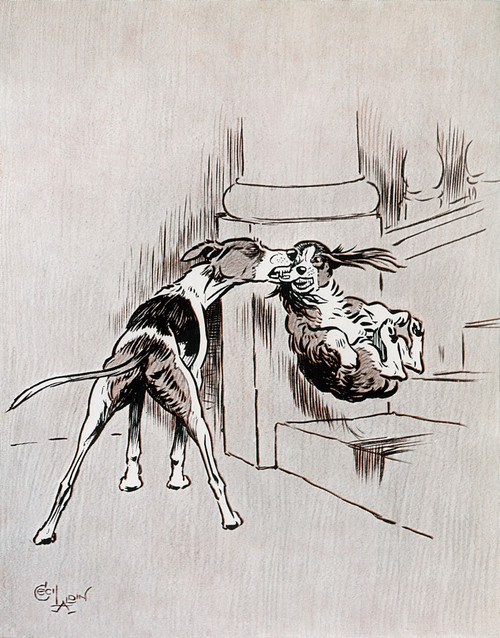 Illustration  The Dogs Of War Poster Print By Mary Evans Picture Library - Item # VARMEL10956713