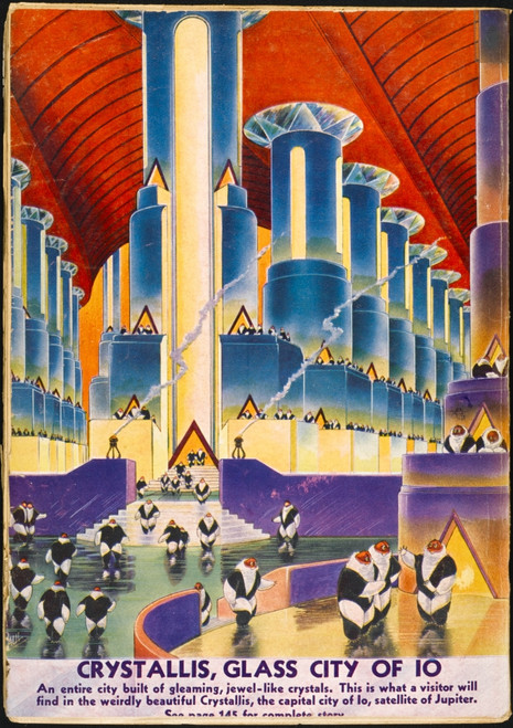 A City On Io Poster Print By Mary Evans Picture Library - Item # VARMEL10206877 A City On Io Poster Print By Mary Evans Picture Library - Item # VARMEL10206877