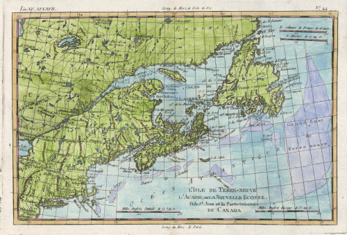 Map/N America/Canada Poster Print By Mary Evans Picture Library - Item # VARMEL10080223 Map/N America/Canada Poster Print By Mary Evans Picture Library - Item # VARMEL10080223