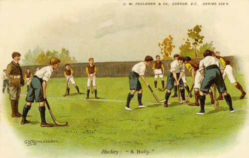 Boys' Hockey Poster Print By Mary Evans Picture Library/Peter & Dawn Cope Collection - Item # VARMEL10725279