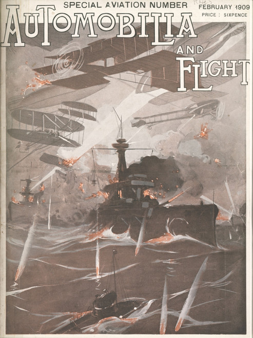 The Front Cover Of Automobilia And Flight Poster Print By ® The Royal Aeronautical Society / Mary Evans Picture Library - Item # VARMEL10844334