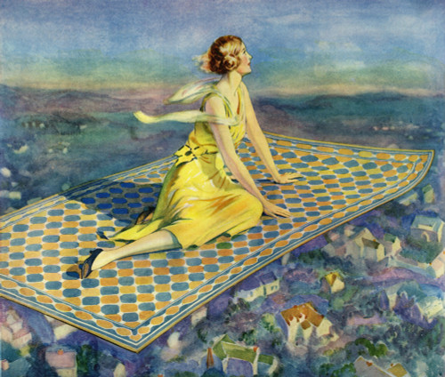 A Magic Carpet Ride Poster Print By Mary Evans/Peter & Dawn Cope Collection - Item # VARMEL10421660