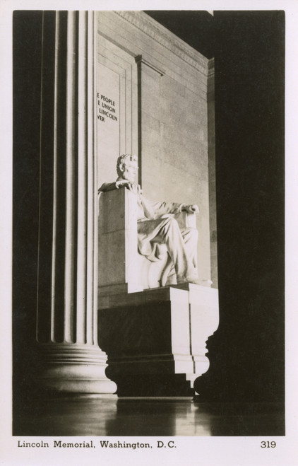The Lincoln Memorial  Washington  D. C. Poster Print By Mary Evans / Grenville Collins Postcard Collection - Item # VARMEL10555230