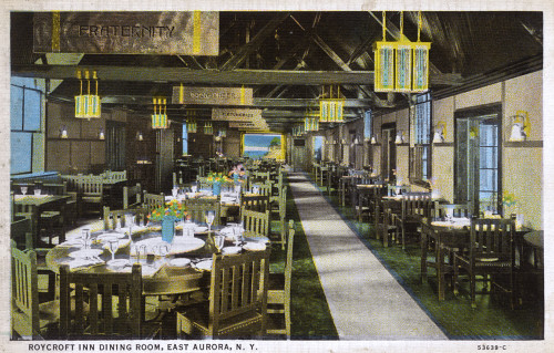 Dining Room  Roycroft Inn  East Aurora  New York State  Usa Poster Print By Mary Evans / Pharcide - Item # VARMEL10993818