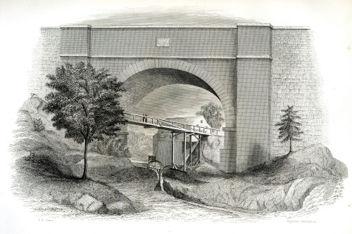 aqueduct bridge drawing