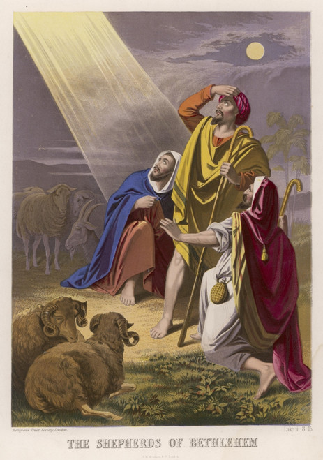 Shepherds Informed Poster Print By Mary Evans Picture Library - Item # VARMEL10043650