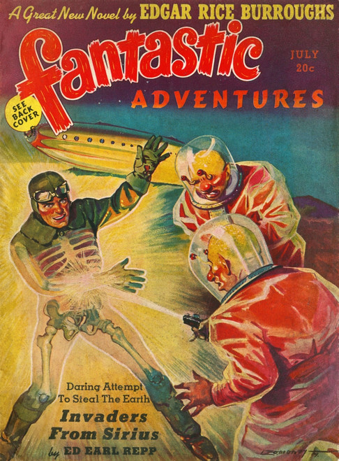 Fantastic Adventures/39 Poster Print By Mary Evans Picture Library - Item # VARMEL10042731