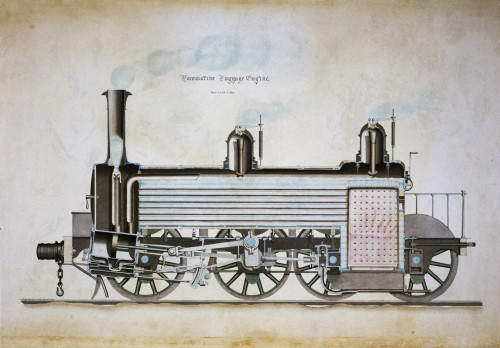 Locomotive Luggage Engine Poster Print By The Institution Of Mechanical Engineers/Mary Evans - Item # VARMEL10700565 Locomotive Luggage Engine Poster Print By The Institution Of Mechanical Engineers/Mary Evans - Item # VARMEL10700565