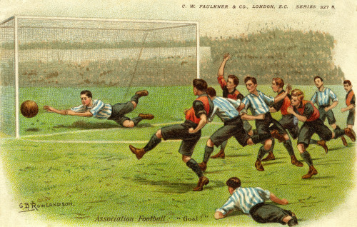 Association Football Poster Print By Mary Evans Picture Library/Peter & Dawn Cope Collection - Item # VARMEL11066300