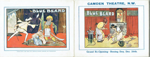 Flyer For Bluebeard By Hugh Mytton - Front And Back Cover Poster Print By ® The Michael Diamond Collection / Mary Evans Picture Library - Item # VARMEL11120952