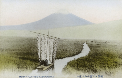 Japan - Mount Fuji Viewed From Kashiwabara Poster Print By Mary Evans / Grenville Collins Postcard Collection - Item # VARMEL10636842