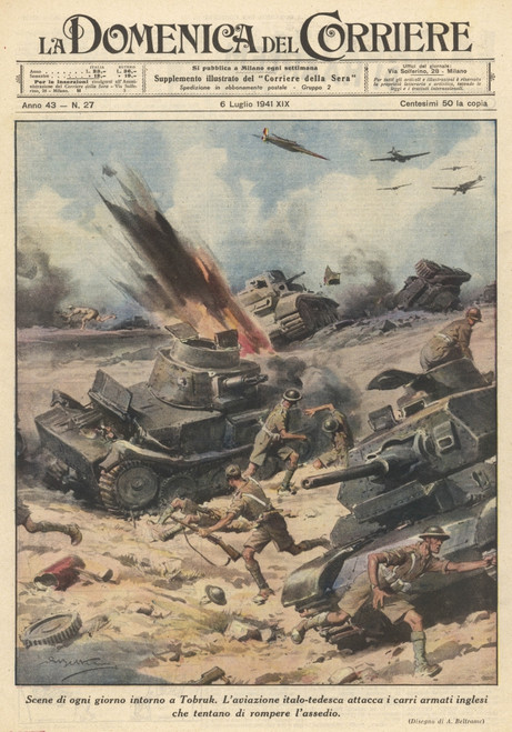 Italians At Tobruk Poster Print By Mary Evans Picture Library - Item # VARMEL10081227