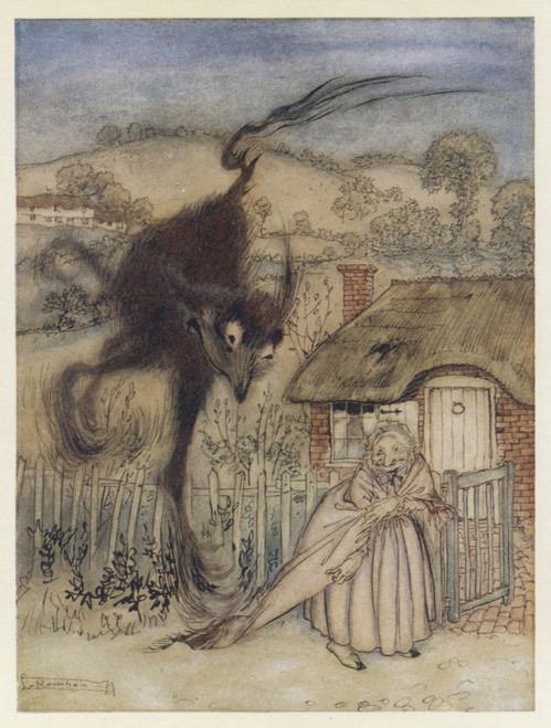 The Bogey Beast Poster Print By Mary Evans Picture Library/Arthur Rackham - Item # VARMEL10133521