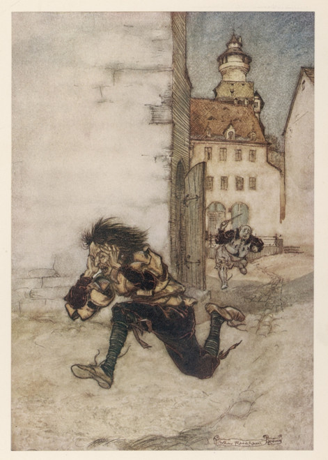 Clever Gretel Poster Print By Mary Evans Picture Library/Arthur Rackham - Item # VARMEL10133545
