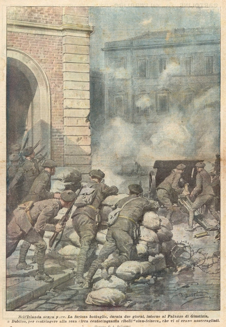 Dublin Battle 1922 Poster Print By Mary Evans Picture Library - Item # VARMEL10075939