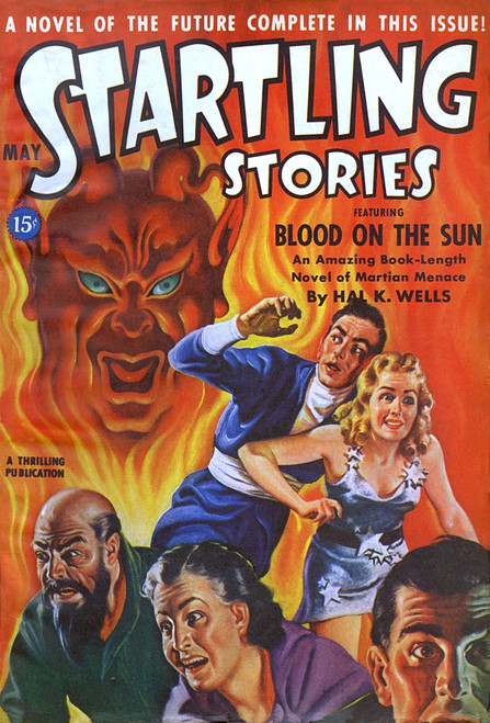 Startling Stories - Blood On The Sun Poster Print By Mary Evans Picture Library - Item # VARMEL11059871