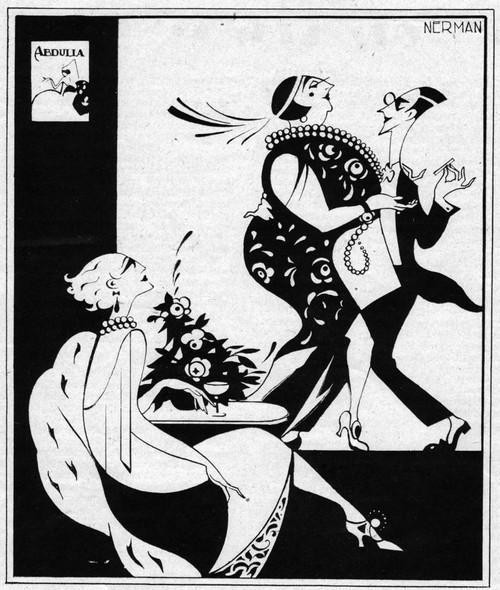 Sketch By Nerman  'Perdu Par Une Abdulla'  1925 Poster Print By Mary Evans / Jazz Age Club Collection - Item # VARMEL10509161