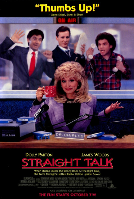 Straight Talk Movie Poster Print (27 x 40) - Item # MOVGF6428