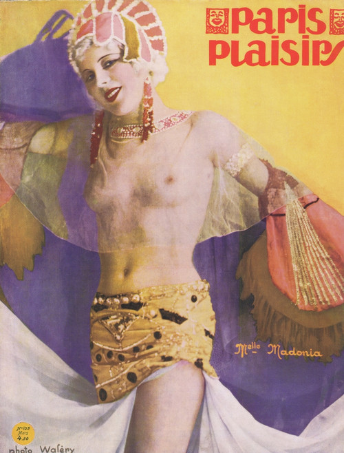 Cover For Paris Plaisirs Number 105  March 1931 Poster Print By Mary Evans / Jazz Age Club Collection - Item # VARMEL10699516