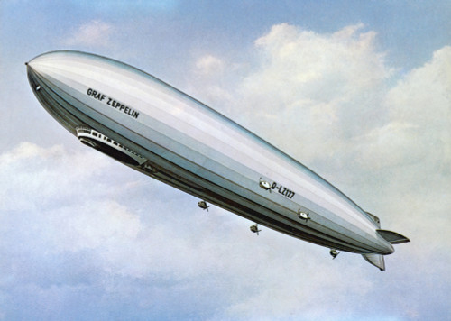 Zeppelin Lz 127/Postcard Poster Print By Mary Evans Picture Library - Item # VARMEL10059208