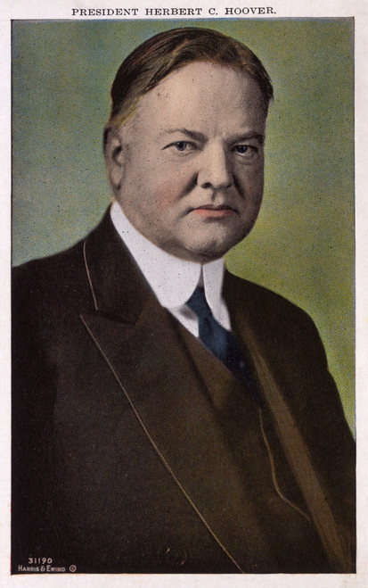 Us President Herbert Hoover Poster Print By Mary Evans / Grenville Collins Postcard Collection - Item # VARMEL10909706