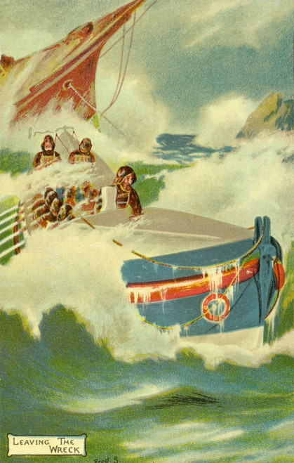 Lifeboat Poster Print By Mary Evans Picture Library/Peter & Dawn Cope Collection - Item # VARMEL10804357