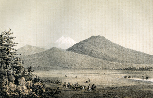 Lassens Butte Ca Poster Print By Mary Evans Picture Library - Item # VARMEL10192430