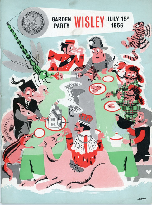 Cover Of The 1956 Royal Aeronautical Society Garden Part... Poster Print By ®The Royal Aeronautical Society/Mary Evans Picture Library - Item # VARMEL11356158