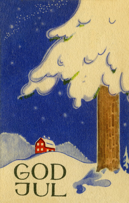 Snowy Winter Scene Poster Print By Mary Evans Picture Library/Peter & Dawn Cope Collection - Item # VARMEL10804349